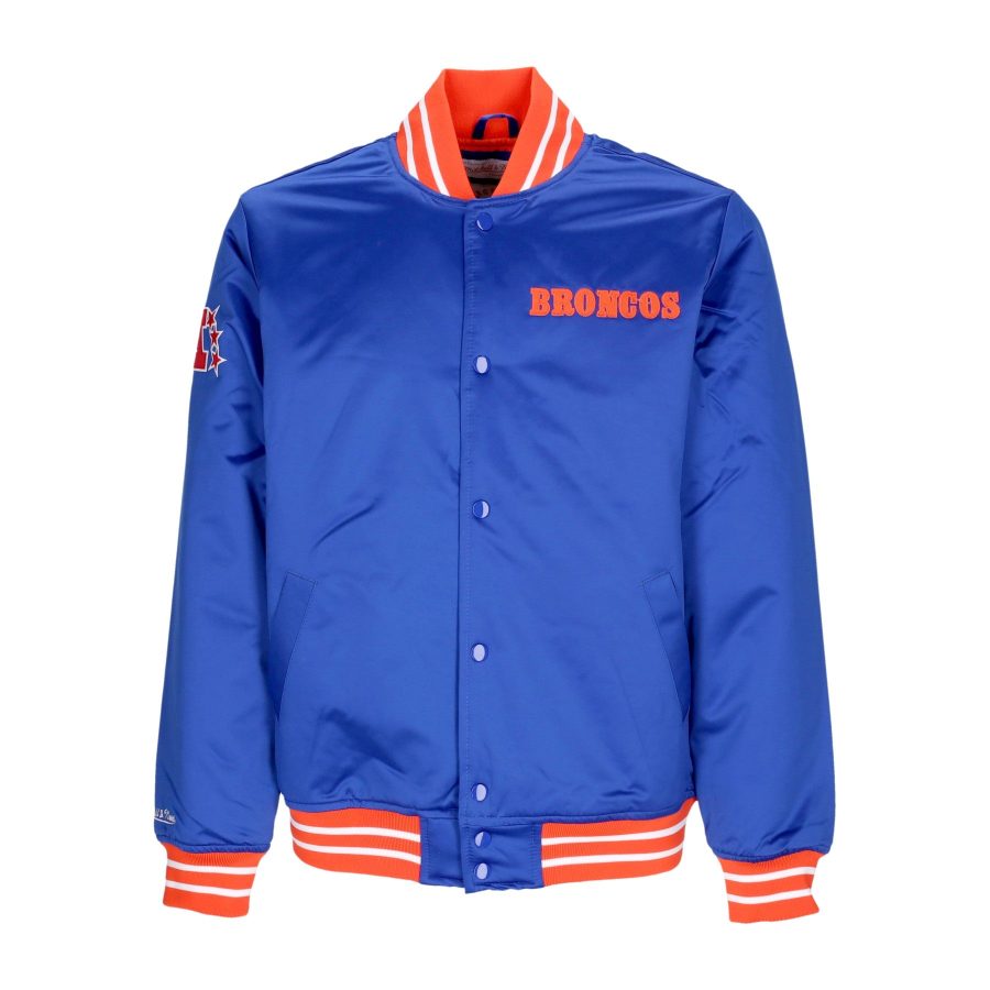 Men's Bomber Jacket Nfl Heavyweight Satin Jacket Denbro Original Team Colors