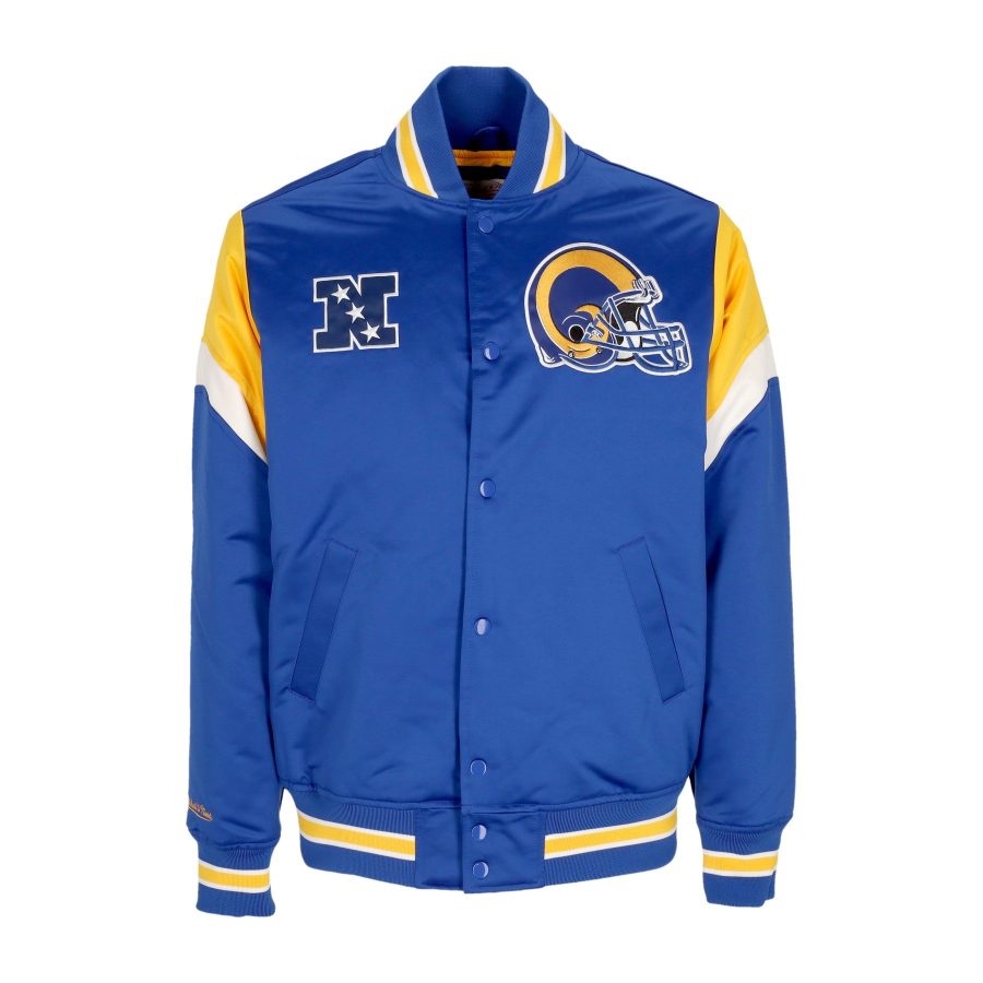 Men's Bomber Jacket Nfl Heavyweight Satin Jacket Losram Original Team Colors