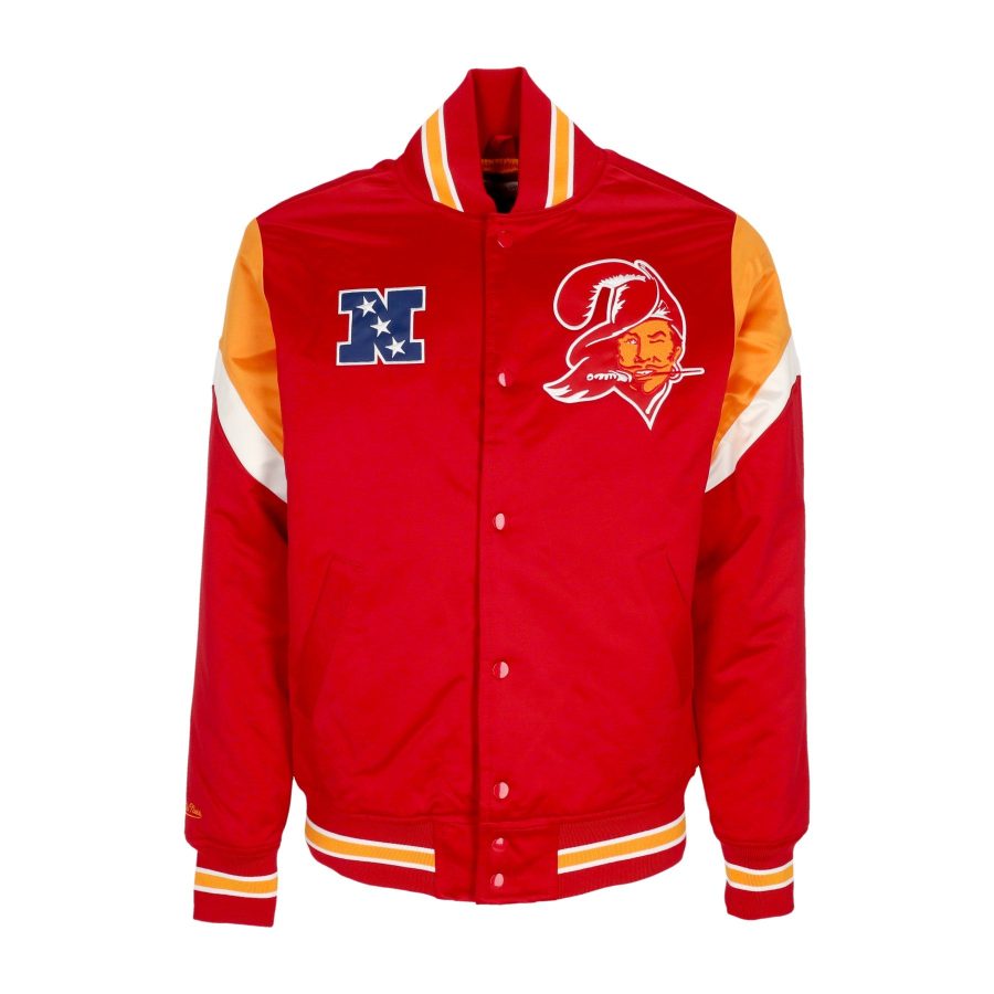 Men's Bomber Jacket Nfl Heavyweight Satin Jacket Tambuc Original Team Colors