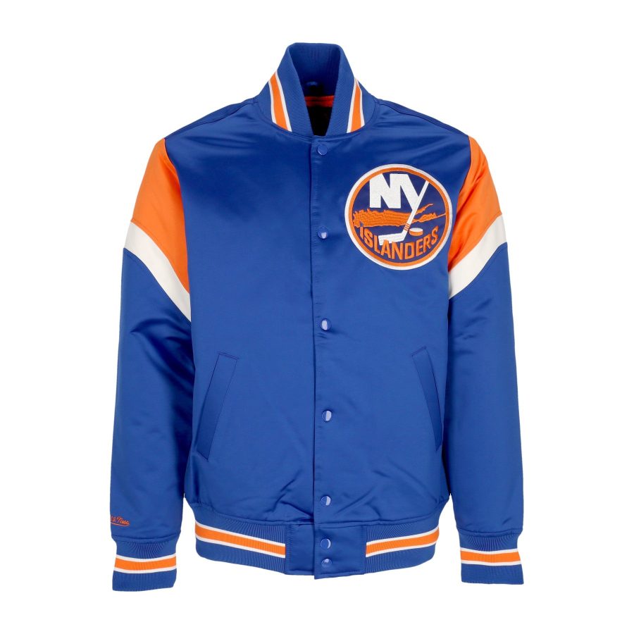 Men's Bomber Jacket Nhl Heavyweight Satin Jacket Neyisl Original Team Colors