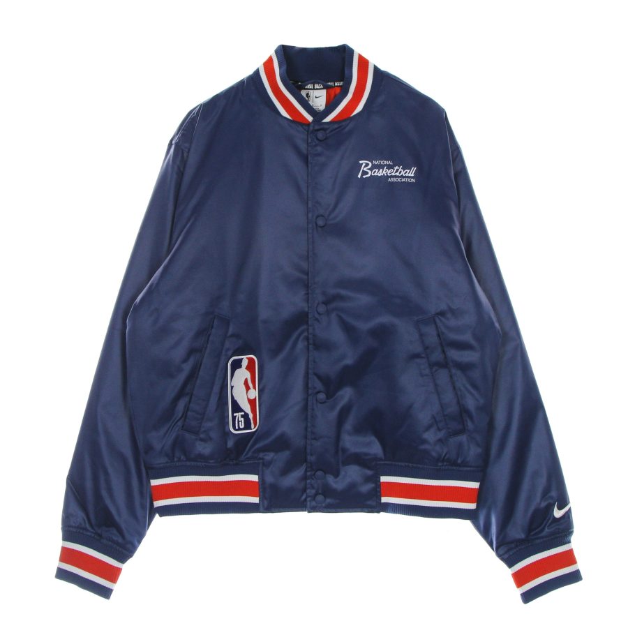 Men's Bomber Jacket Team 31 Jacket Courtside Mystic Navy/habanero Red