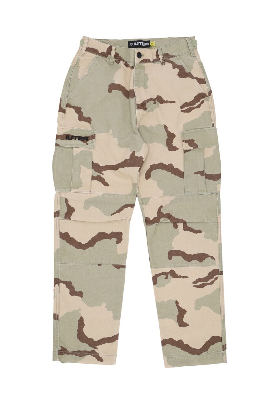 Men's Cargo Canvas Desert Long Pants