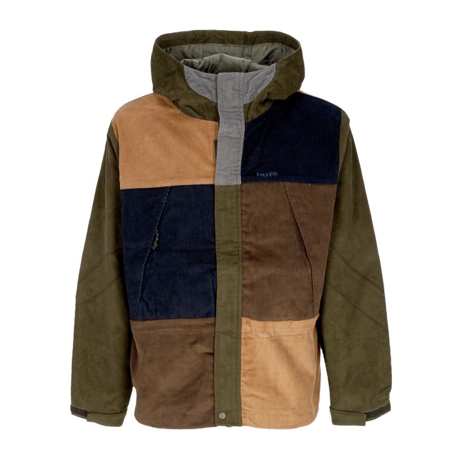 Men's Contrast Cord Mountain Jacket Avocado