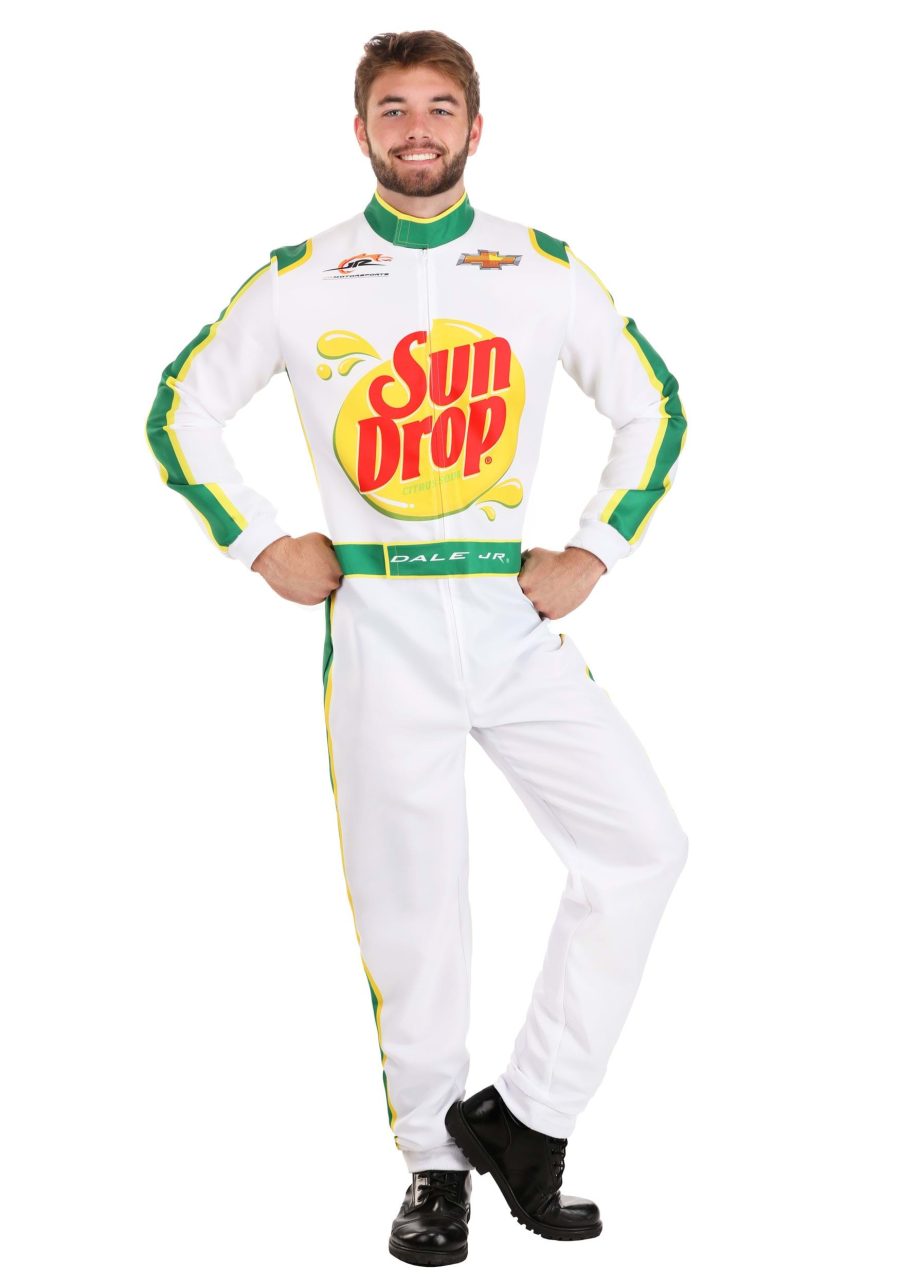 Men's Dale Earnhardt Jr Sundrop Uniform NASCAR Costume