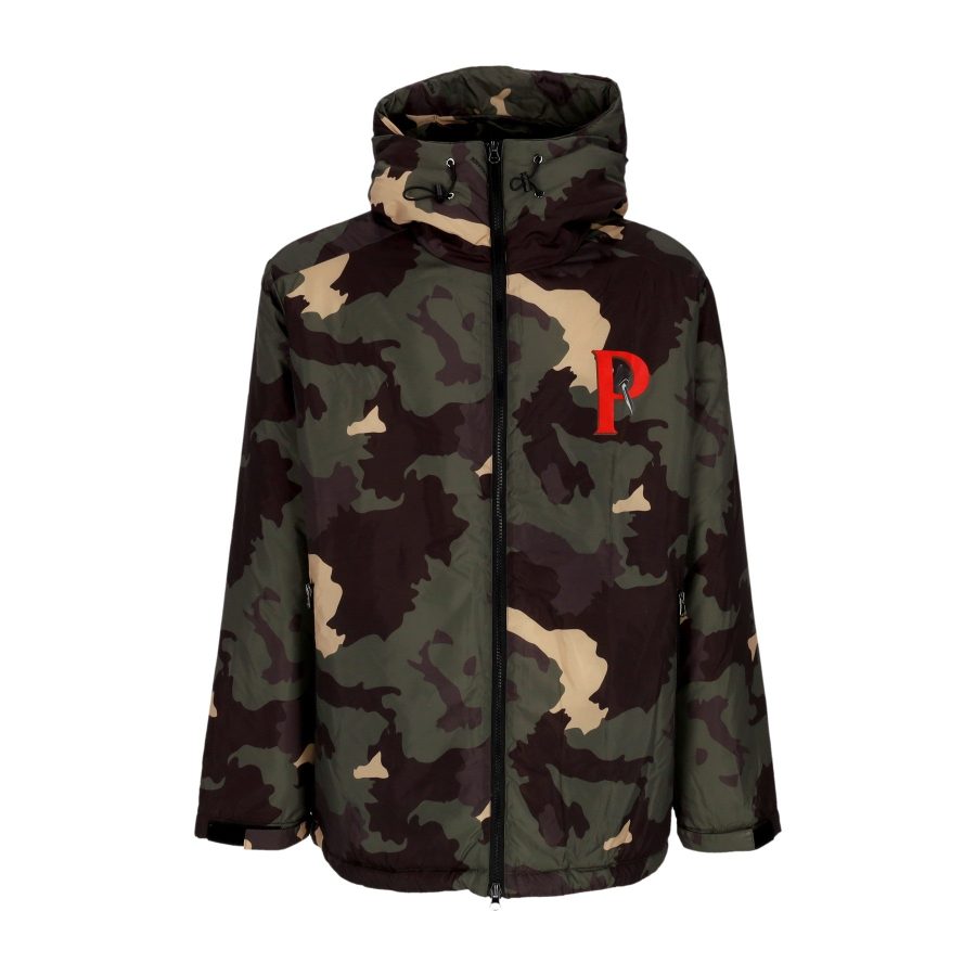 Men's Down Jacket Baseball Windbreaker Camo