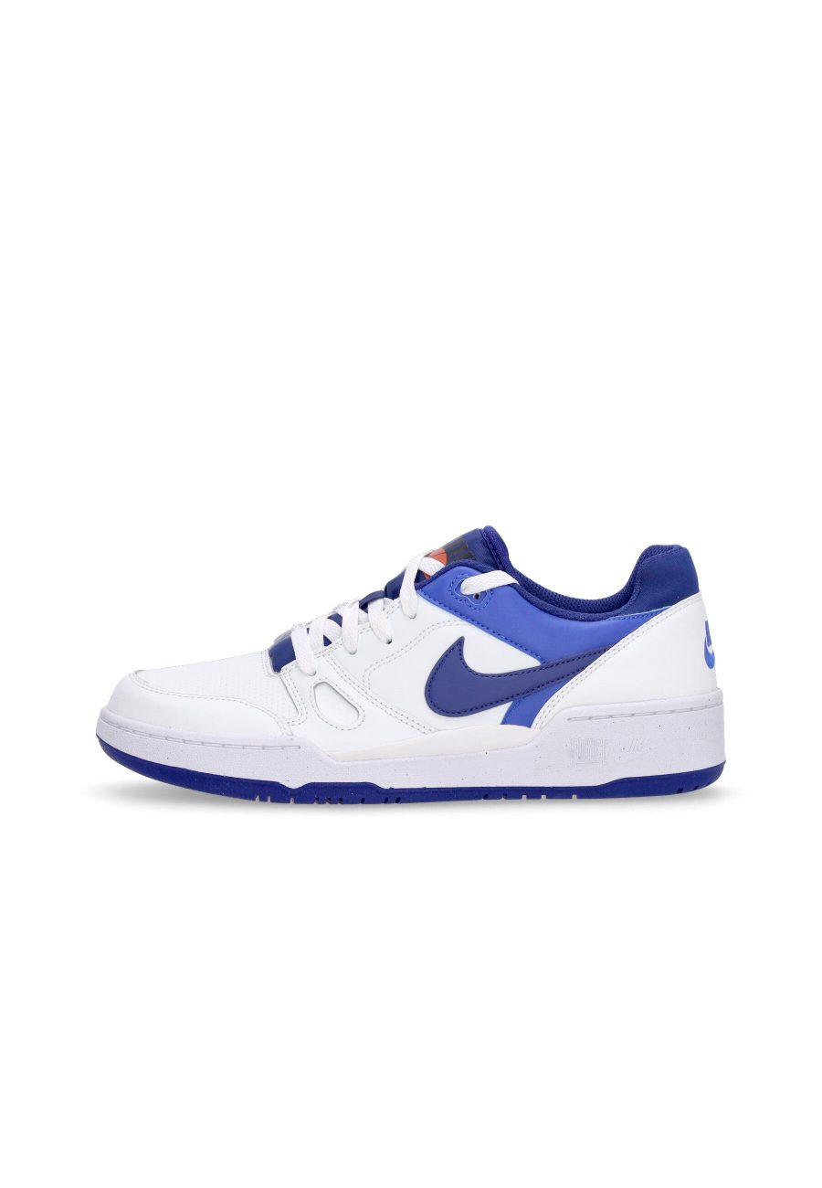 Men's Full Force Low Summit White/deep Royal Blue/racer Blue Low Shoe