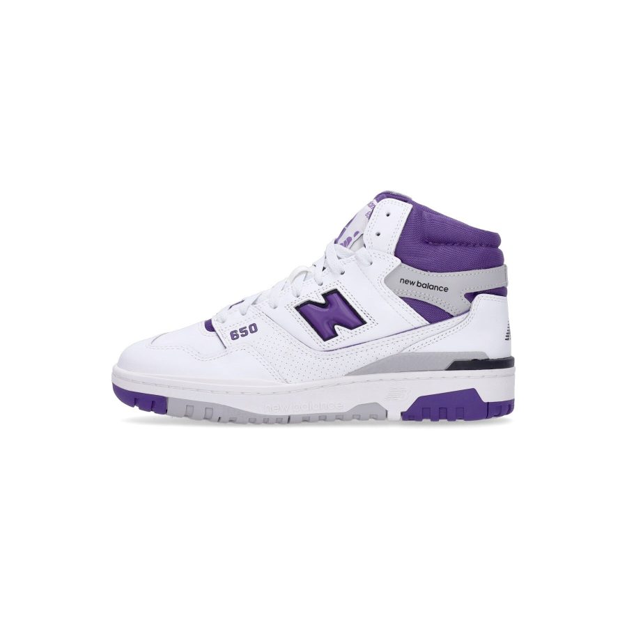 Men's High Shoe 650 White/purple