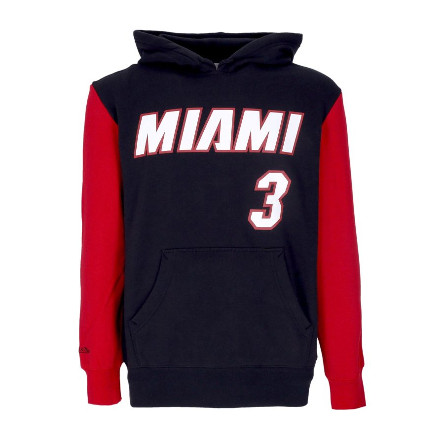 Men's Hoodie Nba Fashion Fleece Hoodie 2006 No 3 Dwyane Wade Hardwood Classics Miahea