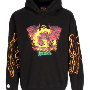 Men's Hoodie Red Dragon Hoodie X Dungeons& Dragons Black