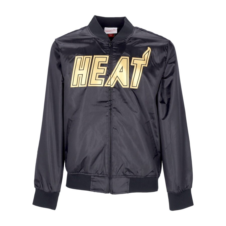 Men's NBA Big Face 4.0 Satin Jacket Hardwood Classics Miahea