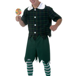 Men's Plus Size Green Munchkin Man Costume