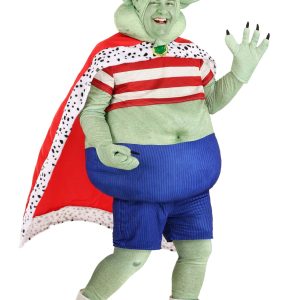 Men's Plus Size Prince Gristle Trolls Costume