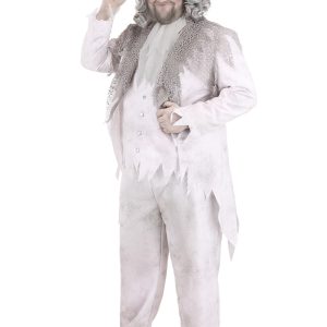 Men's Plus Size Victorian Ghost Costume