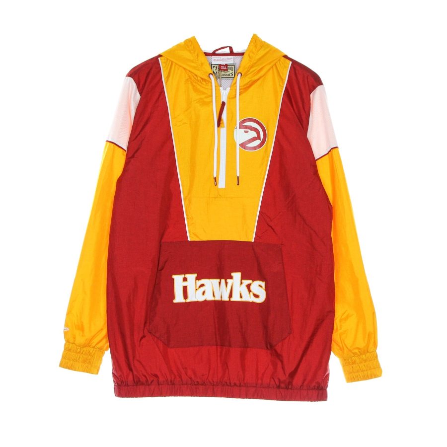 Men's Pull-On Windbreaker Nba Highlight Reel Windbreaker Hardwood Classics Atlhaw