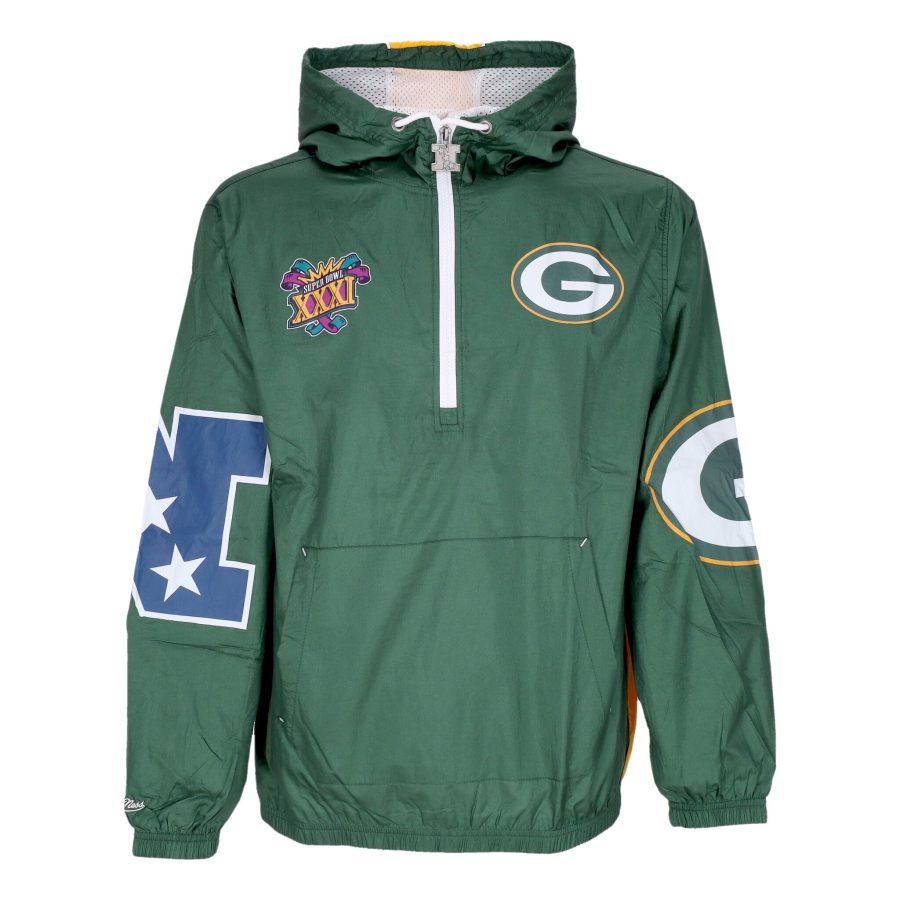 Men's Removable Windbreaker Nfl Team Og 2.0 Anorak Windbreaker Grepac Original Team Colors