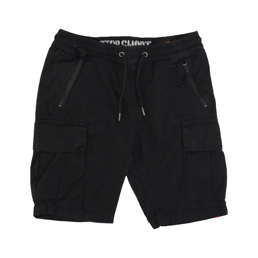 Men's Ripstop Jogger Short Black