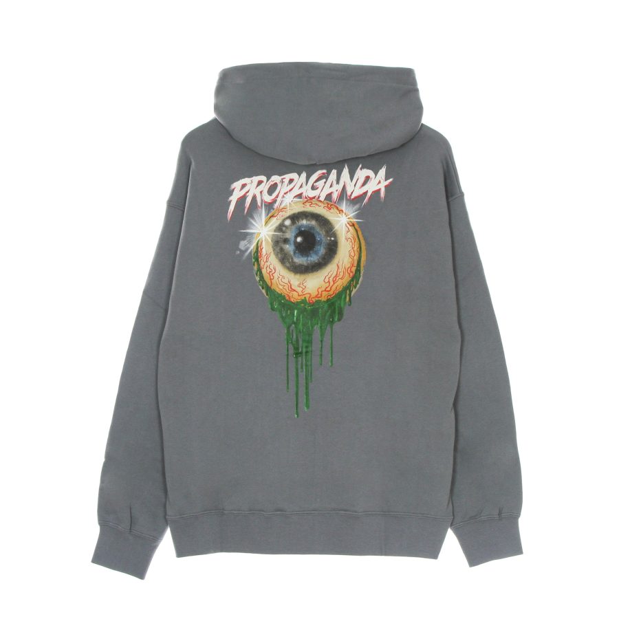 Men's Scarful Eye Hoodie Grey