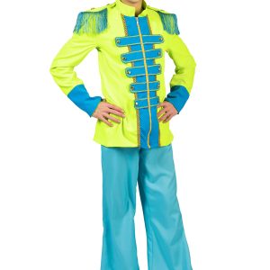 Men's Sgt. Pepper Album Inspired Green Costume Jacket