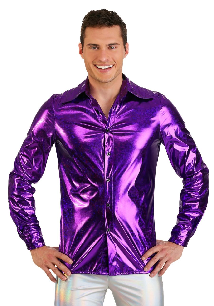 Men's Shattered Glass Disco Shirt