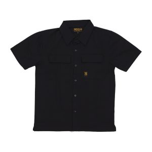 Men's Short Sleeve Shirt Retrofuture Shirt Black