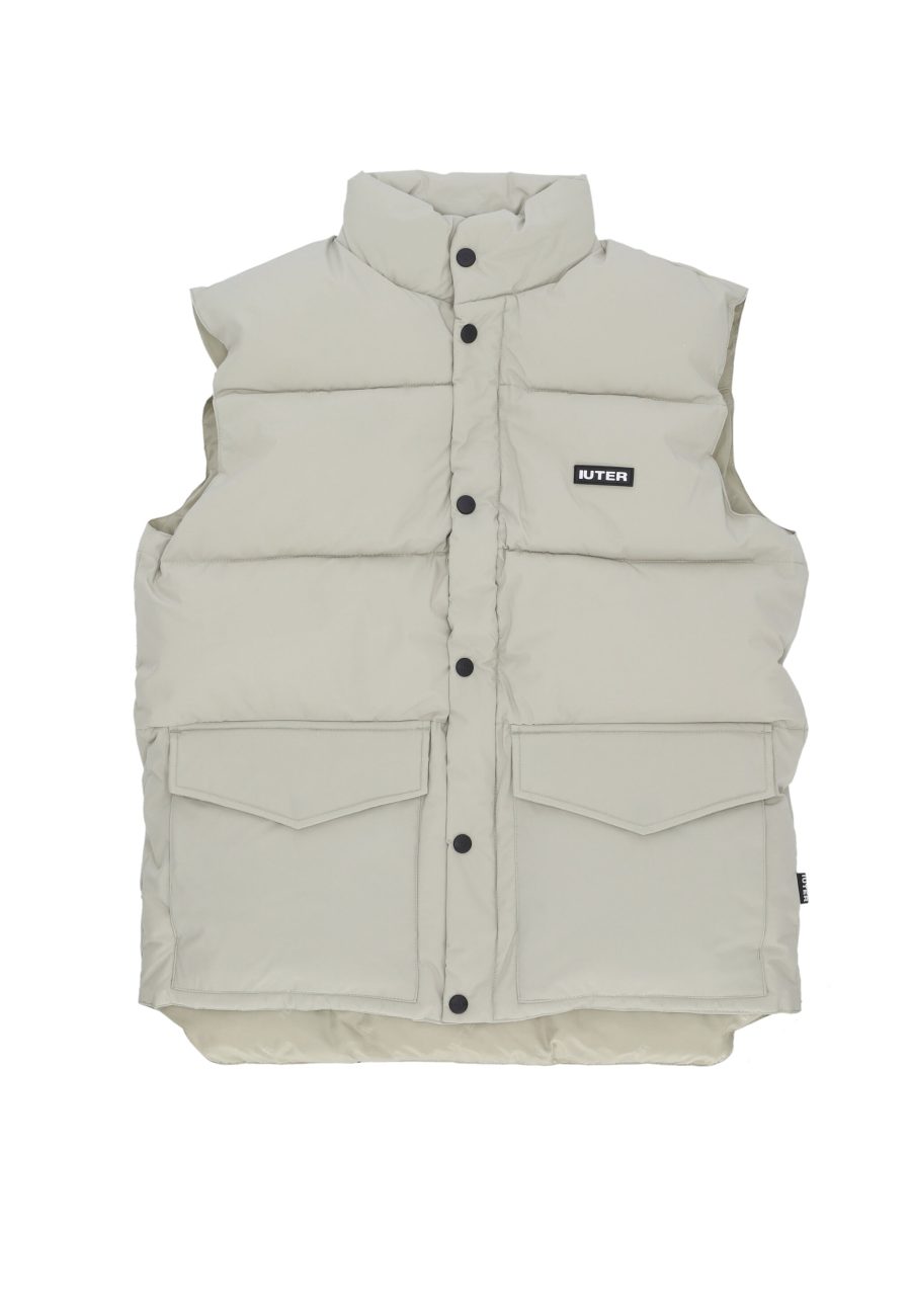 Men's Sleeveless Down Jacket Puff Vest Ice