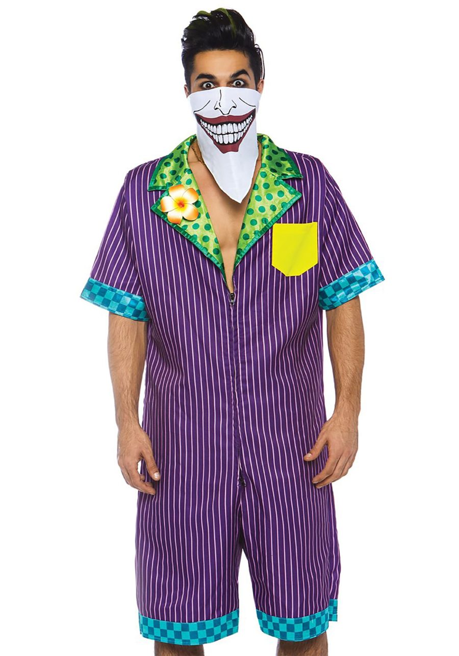 Men's Super Villain RompHim Costume