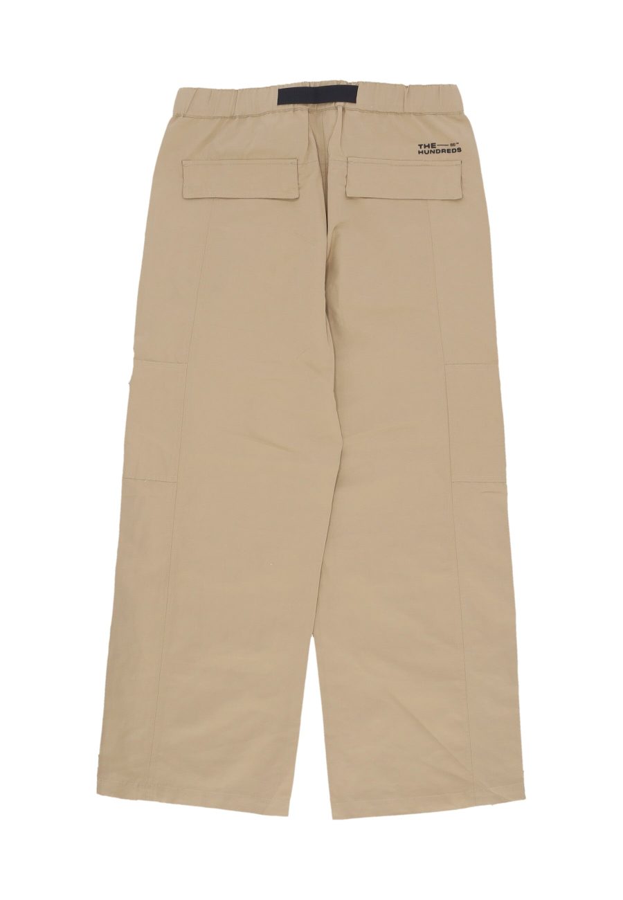 Men's Wide Cargo Pants Pale Khaki