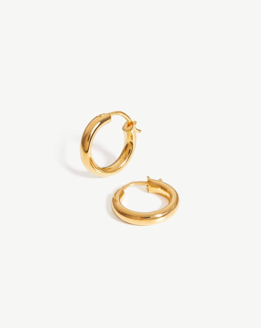 Mini Tunnel Hoop Earrings