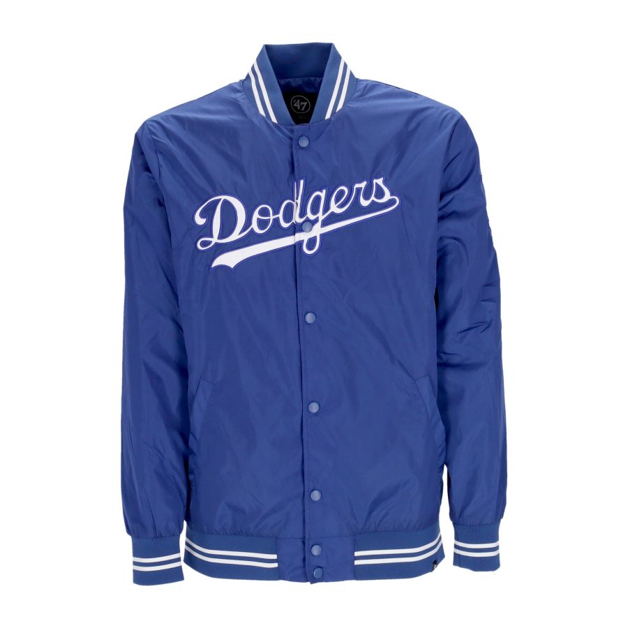 Mlb Wordmark Drift Losdod Royal Men's Bomber Jacket