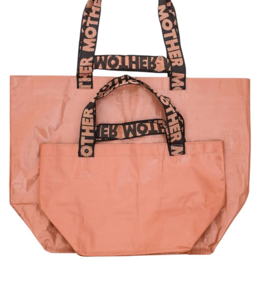 Mother women's the shopping duo bag in Rose Pink - size One Size