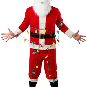 National Lampoon's Clark Griswold Men's Santa Costume