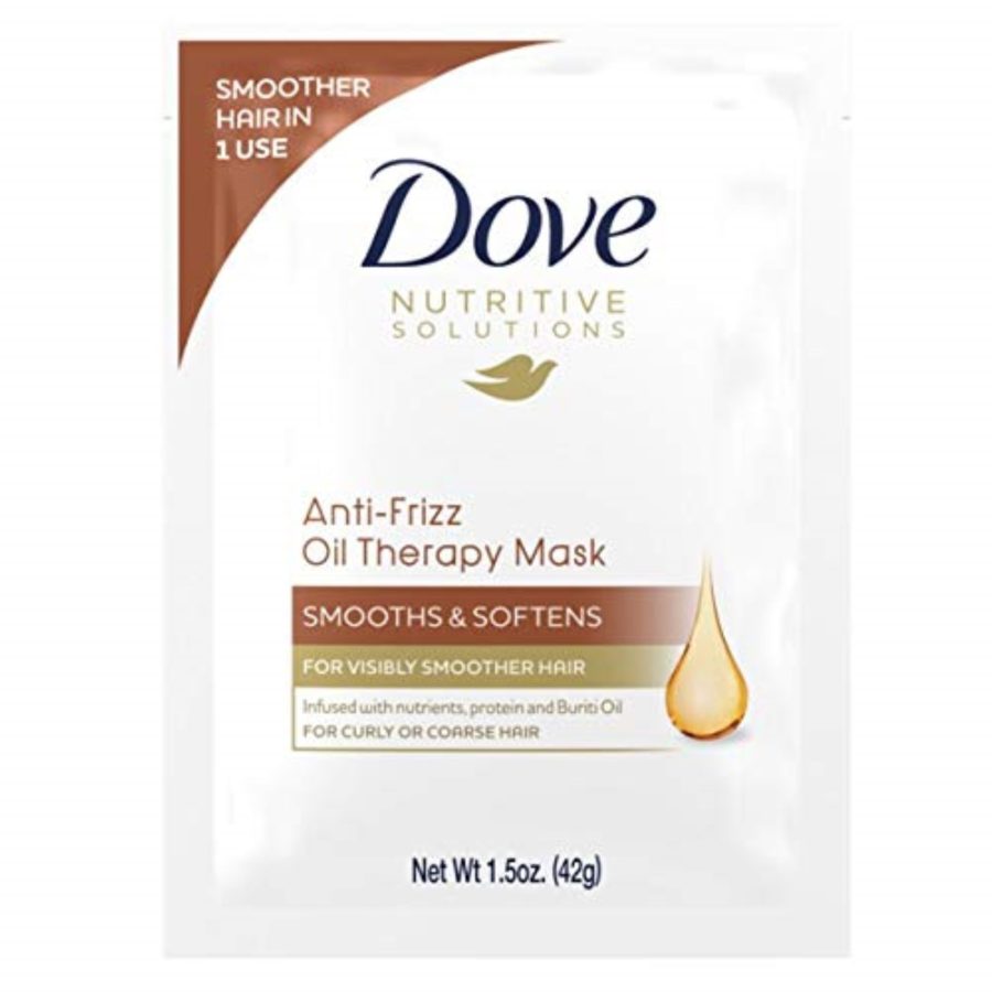 New Dove Anti-Frizz Oil Smooth Hair Mask, 1.5 oz