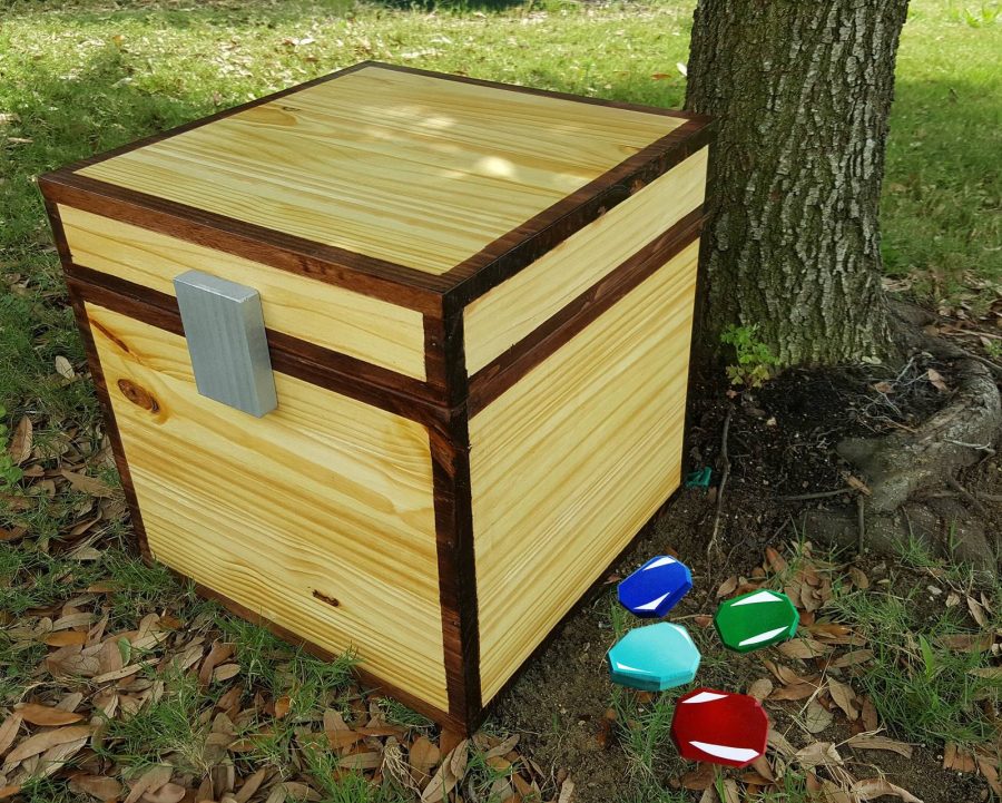 New Mini Mine-craft Inspired Trunks - Solid Wood Furniture