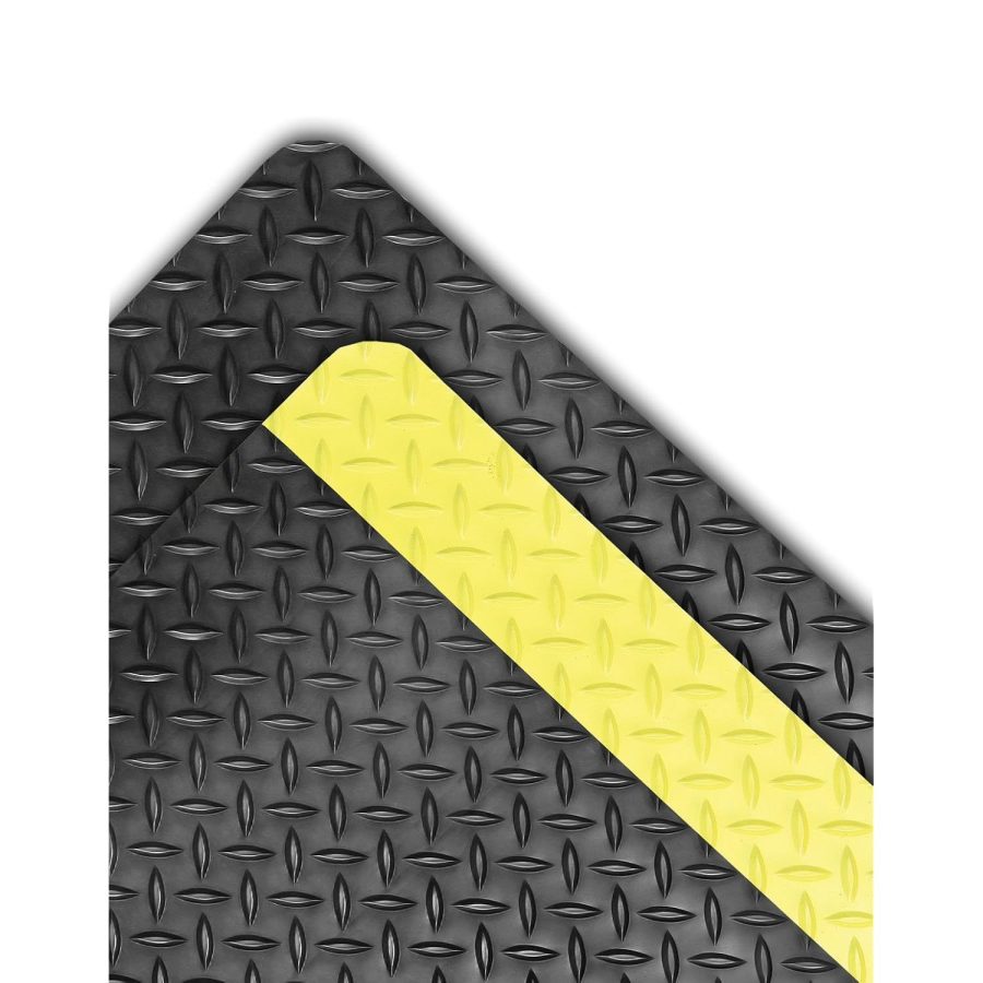 NoTrax 990 Dura Trax Grande Heavy Duty Laminate Anti-Fatigue Mat, 2' X 3' Black