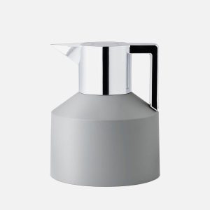 Normann Copenhagen Geo Vacuum Jug - 1L - Grey/Silver