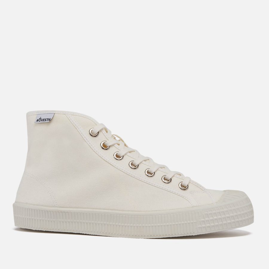 Novesta Star Dribble Hi-Top Trainers - White - UK 7