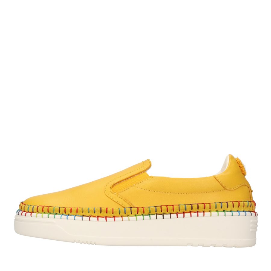 OA non-fashion Flat shoes Yellow