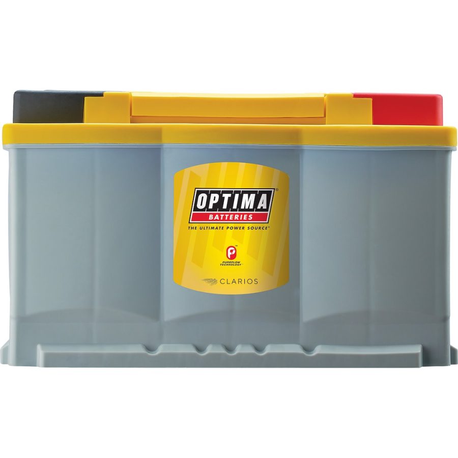 OPTIMA DH7 OPTIMA 12V DEEP CYCLE BATTERY GRH7, Group H7; 12 Volt; 880 Cold Cranking Amps; DIN - Type A1 Top Terminals; 12.44 Inch Length; 6.88 Inch Width; 7-1/2 Inch Height