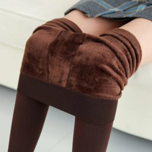 One Size Fits All Faux Fur Leggings