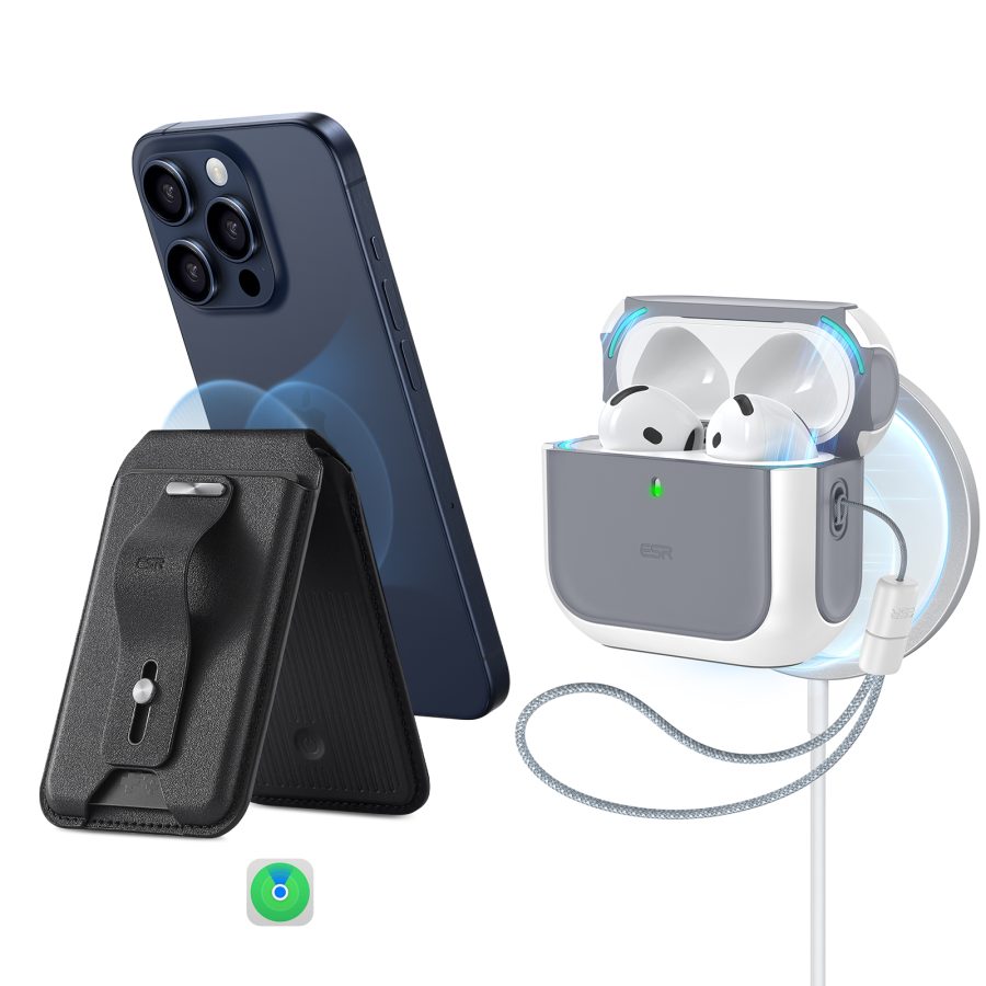 Orbit Hybrid Everyday-Carry Bundle for AirPods 4 White