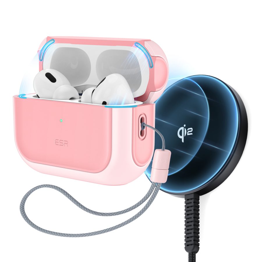 Orbit Hybrid Snap-and-Charge Bundle for AirPods Pro (2023/2022/2019) Pink