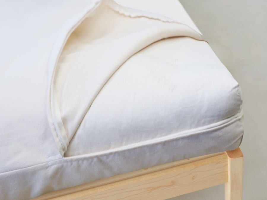 Organic Cotton Barrier Cover for Mattresses and Futons