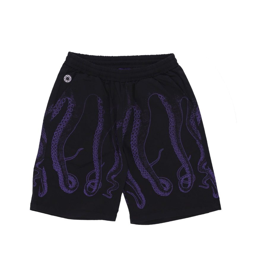 Outline Jogger Short Men's Short Pants Black/purple