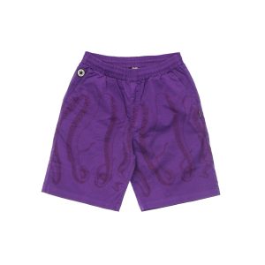 Outline Jogger Short Men's Short Pants Purple