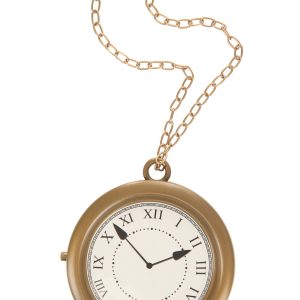 Oversized Clock Necklace