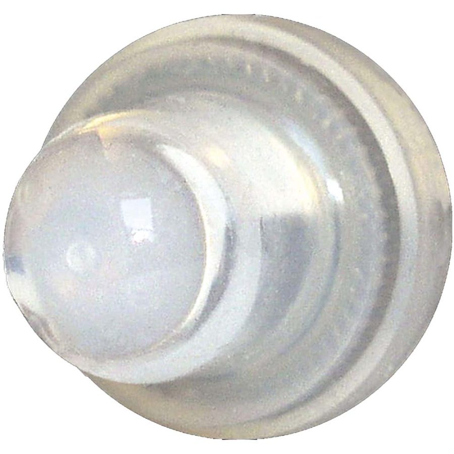 PANELTRONICS 048-054 CIRCUIT BREAKER BOOT - 3/8 INCH - ROUND - CLEAR