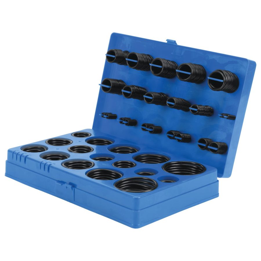 PERFORM TOOL W5203 Metric O-Ring Assortment with 32 Sizes for Vehicle Maintenance and Repair, Nitrile Rubber (419-Piece)