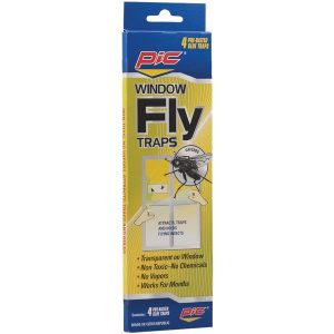 PIC FTRP Window Fly Traps, 4 pk