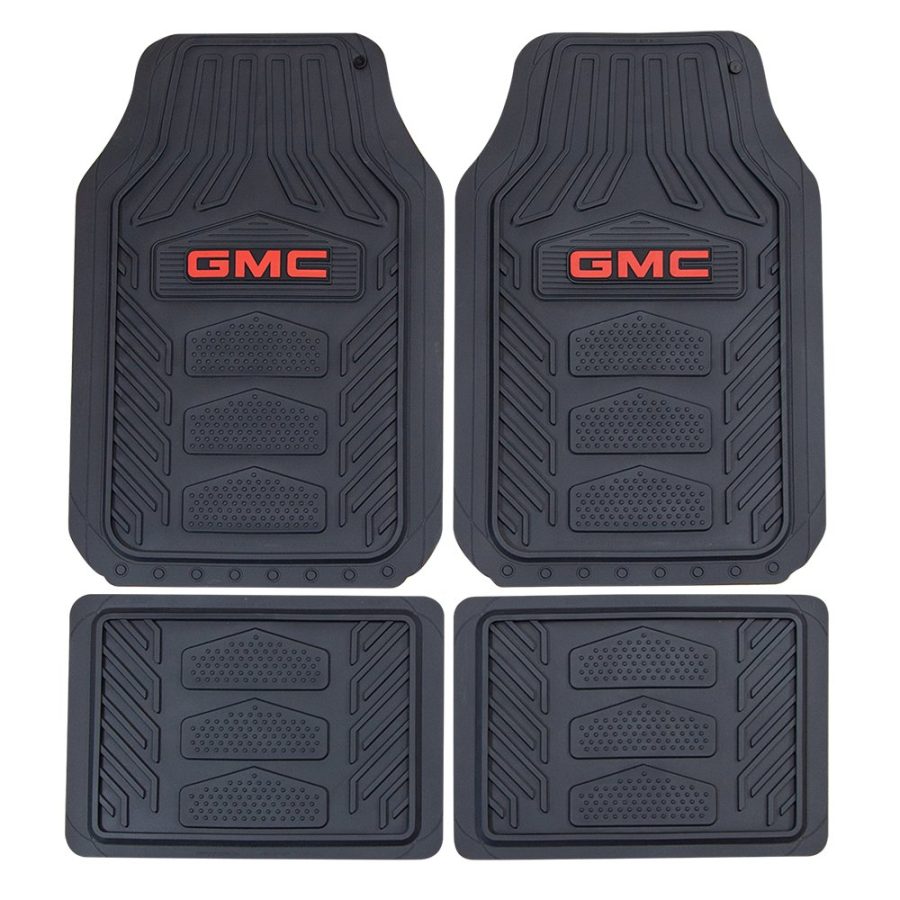 PLASTICOLOR 001665R01 GMC Weatherpro 4 Pc. Floor Mat Set