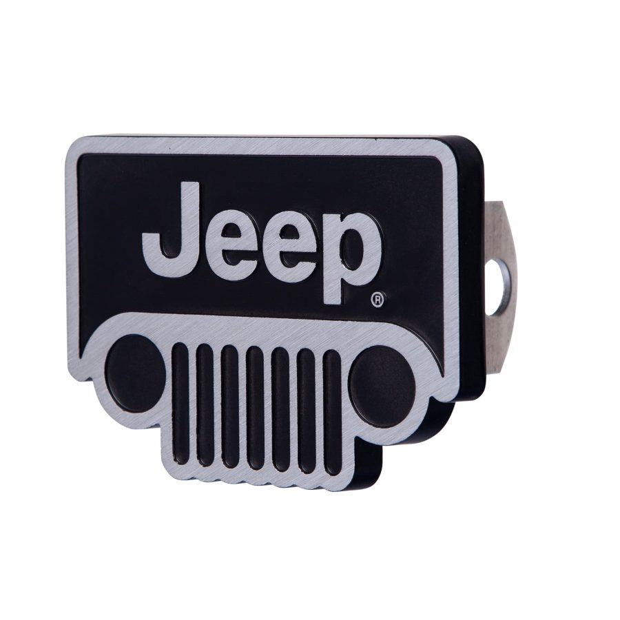 PLASTICOLOR 002291R01 Jeep Grill Design Hitch Cover